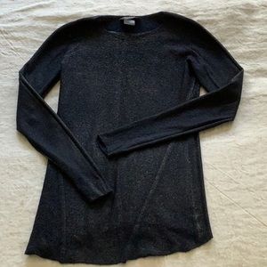 Avant Toi cashmere silk painted sweater